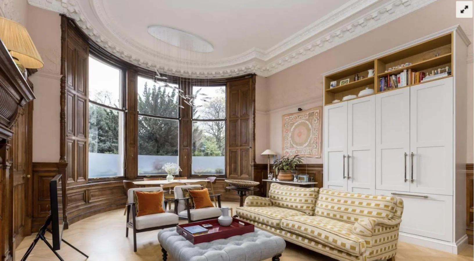 Apartamento Luxury Wood Panelled West End Flat Edimburgo
